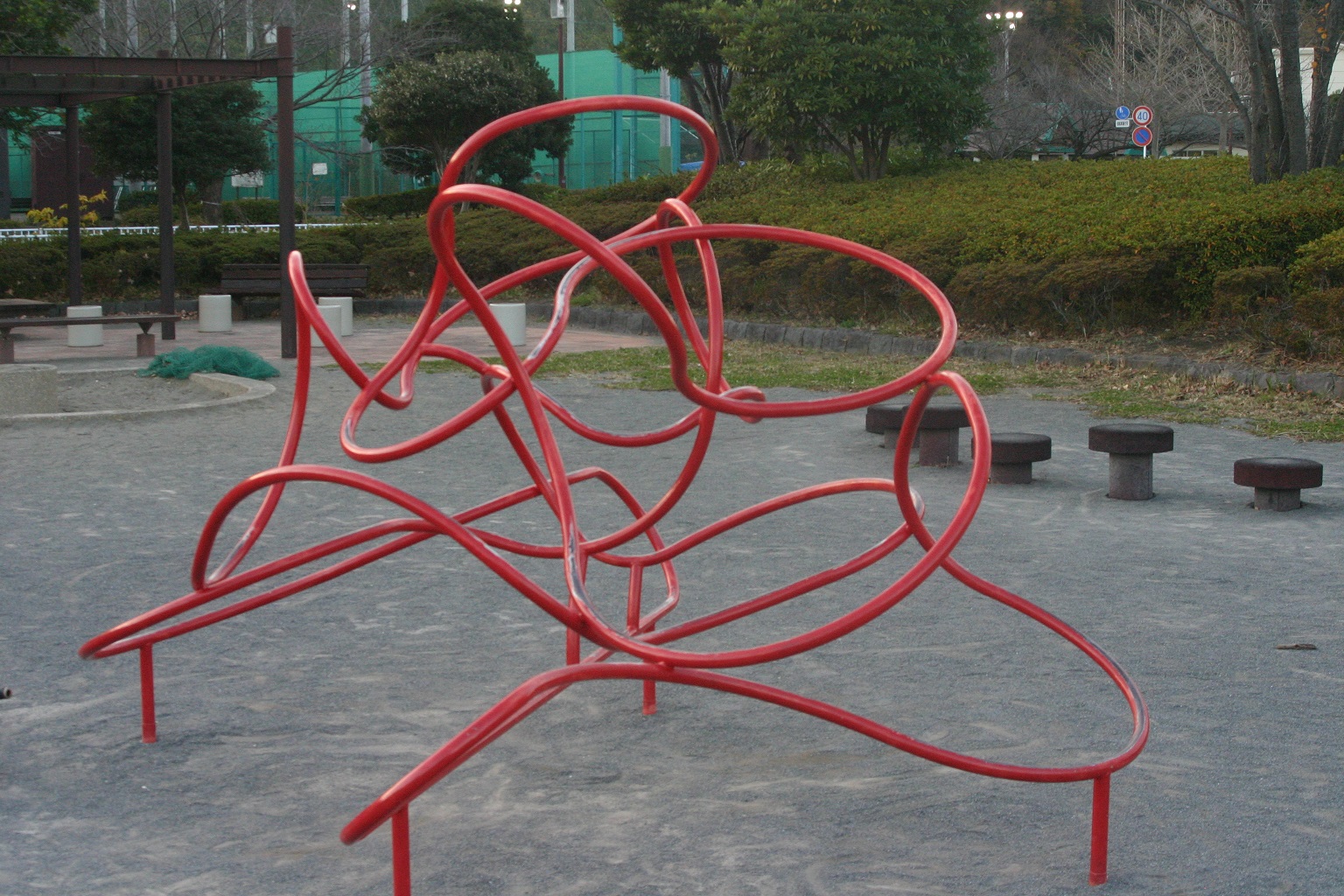 長浜公園 ジャングルジム